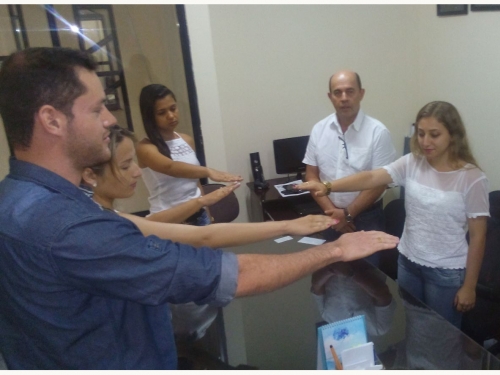 Cinco novos farmacêuticos prestaram juramento na última quinta-feira, 10